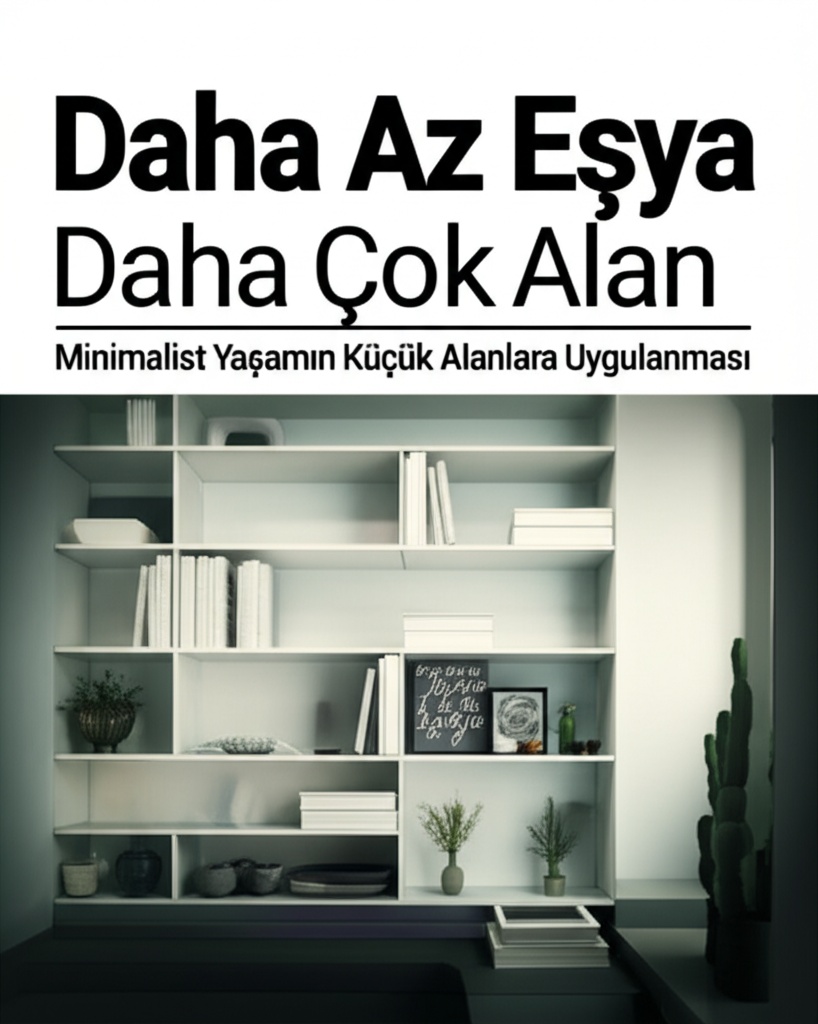 Daha Az Eşya, Daha Çok Alan: Minimalist Yaşamın Küçük Alanlara Uygulanması
