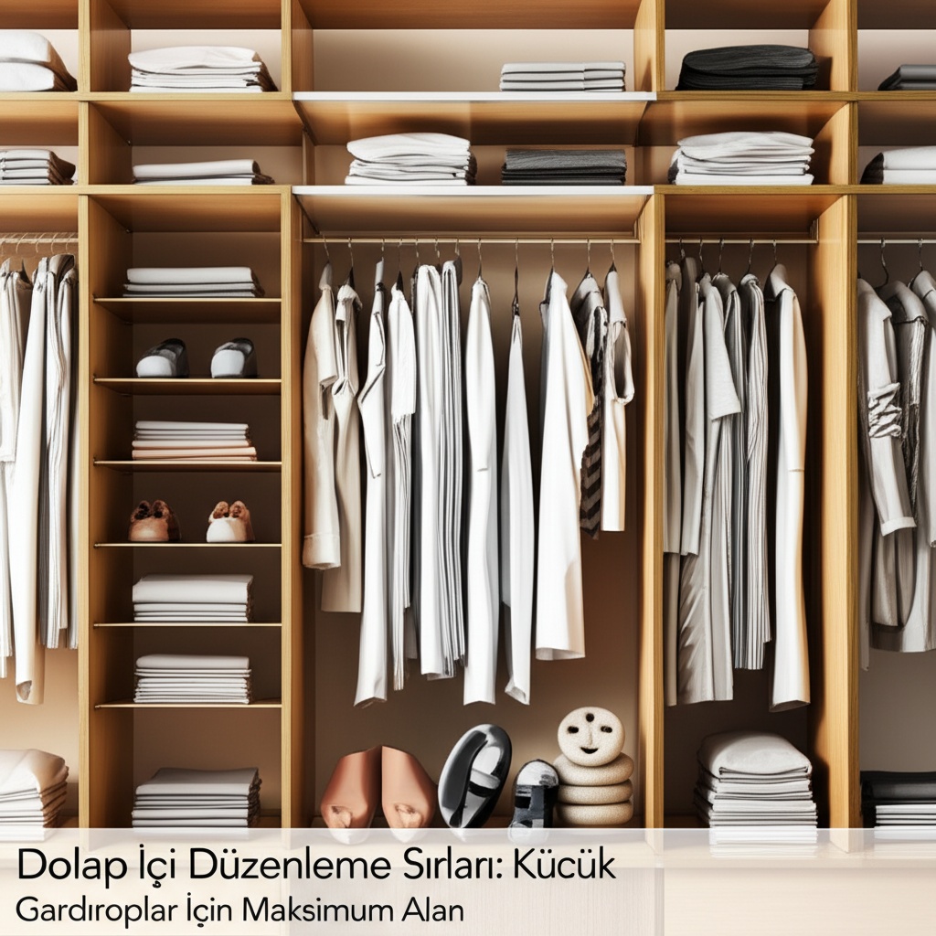 Dolap İçi Düzenleme Sırları: Küçük Gardıroplar İçin Maksimum Alan