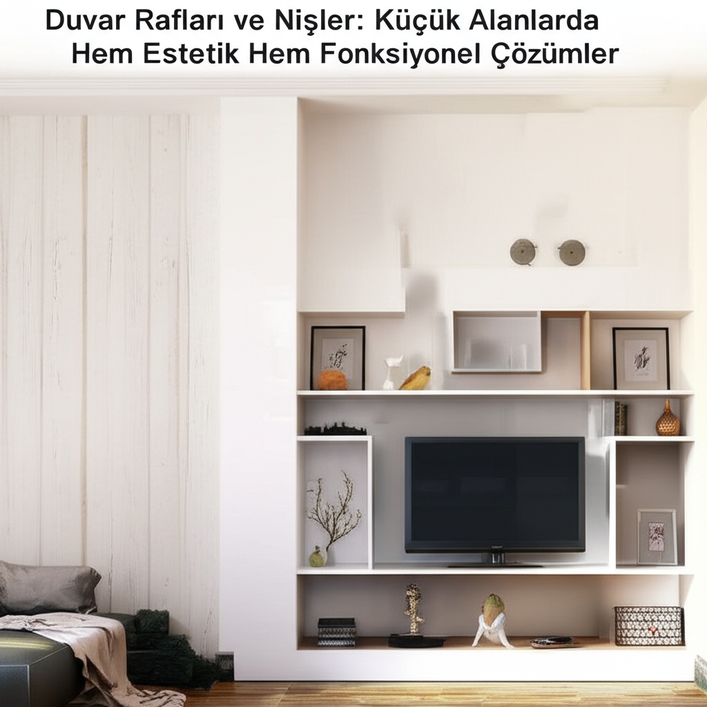 Duvar Rafları ve Nişler: Küçük Alanlarda Hem Estetik Hem Fonksiyonel Çözümler