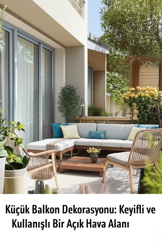 Küçük Balkon Dekorasyonu: Keyifli ve Kullanışlı Bir Açık Hava Alanı