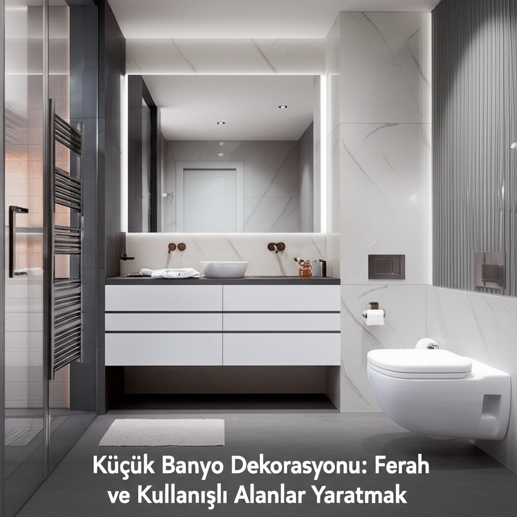 Küçük Banyo Dekorasyonu: Ferah ve Kullanışlı Alanlar Yaratmak