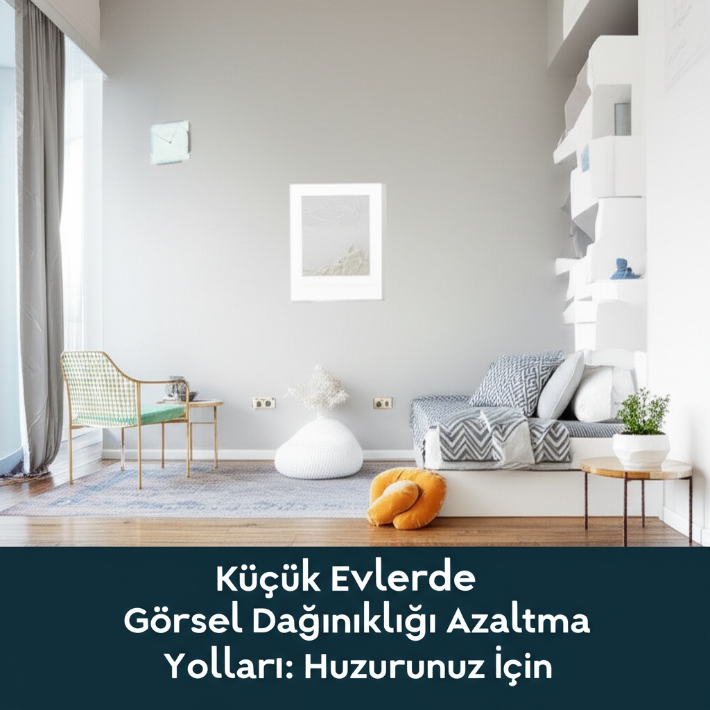 Küçük Evlerde Görsel Dağınıklığı Azaltma Yolları: Huzurunuz İçin