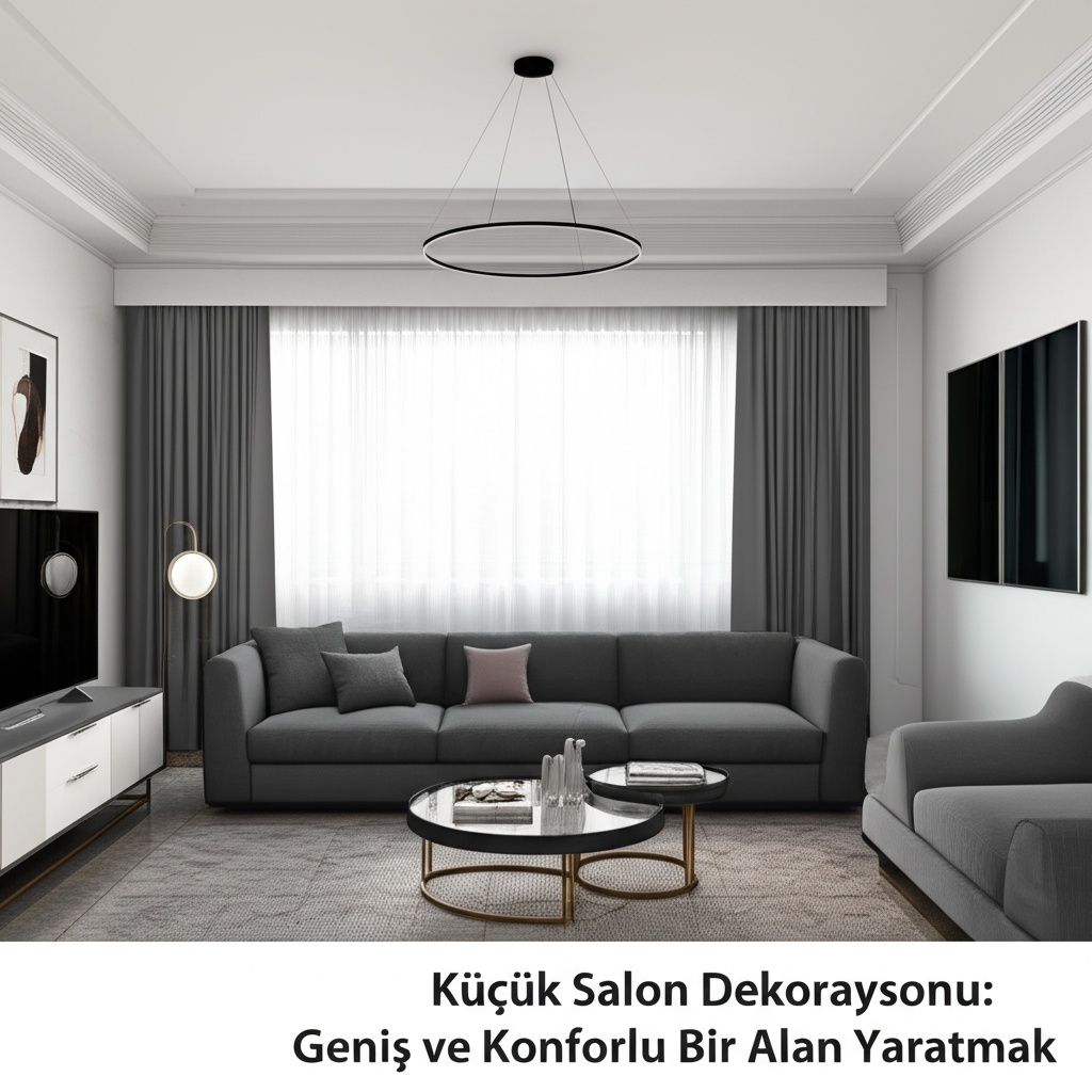 Küçük Salon Dekorasyonu: Geniş ve Konforlu Bir Alan Yaratmak