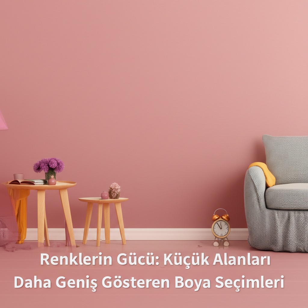 Renklerin Gücü: Küçük Alanları Daha Geniş Gösteren Boya Seçimleri