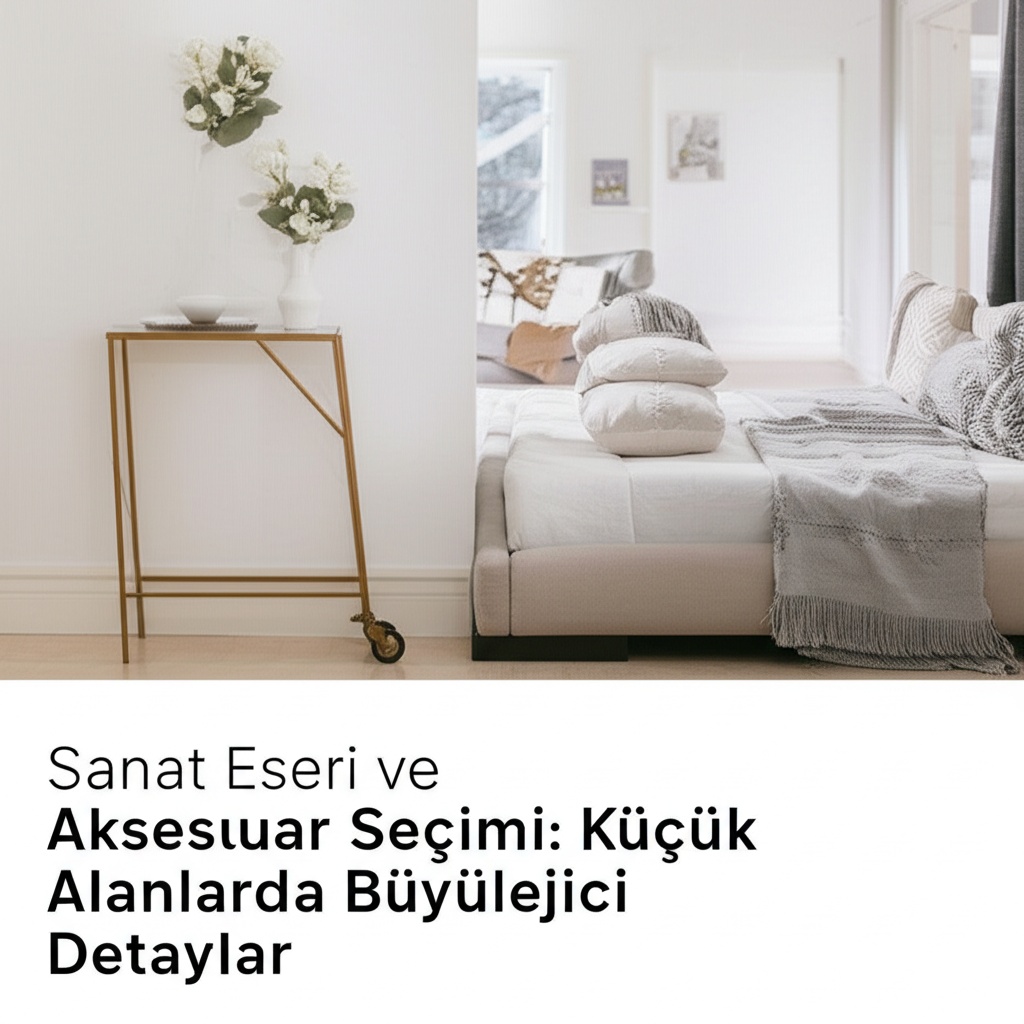 Sanat Eseri ve Aksesuar Seçimi: Küçük Alanlarda Büyüleyici Detaylar