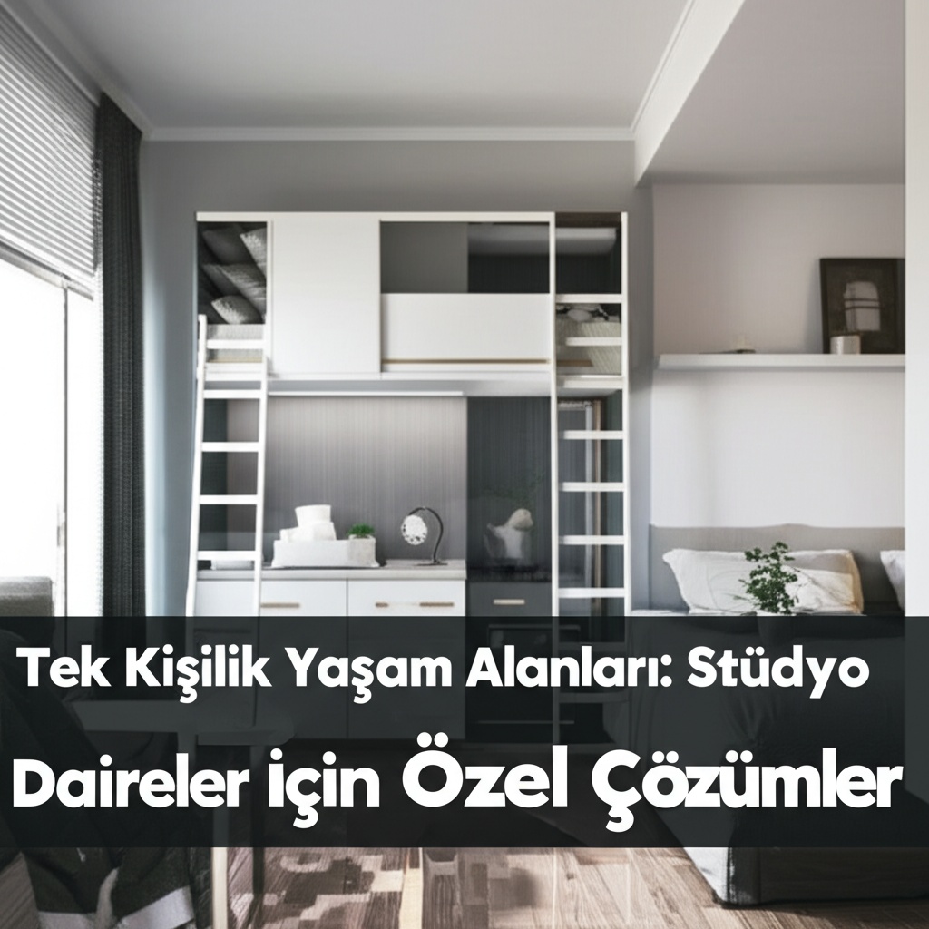 Tek Kişilik Yaşam Alanları: Stüdyo Daireler İçin Özel Çözümler